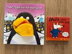 Muis gaat naar bed & Pieter pinguïn kan niet tegen lawaai, Ophalen of Verzenden, Gelezen, Jongen of Meisje, Voorleesboek