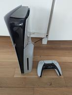 PS5 Slim Disc Edition + 2 Controllers + 3 Games, Spelcomputers en Games, Spelcomputers | Sony PlayStation 5, Ophalen, Zo goed als nieuw