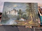 Zeer mooi en groot Schilderij van Neumann., Ophalen of Verzenden