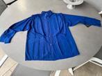 Z.g.a.n. kobaltblauwe geplooide Bleyle blouse, mt 48, Kleding | Dames, Blouse of Tuniek, Bleyle, Zo goed als nieuw, Verzenden