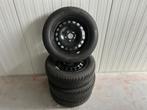 Stalen velg met winterbanden, Ophalen, Gebruikt, 15 inch, Banden en Velgen