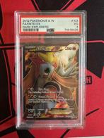 PSA 3 Entei EX Full Art - 2012 Dark Explorers (#103/108), Ophalen of Verzenden, Zo goed als nieuw, Losse kaart