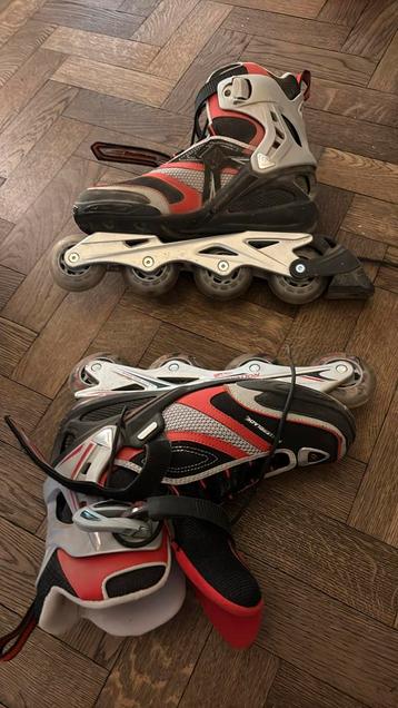 Skates maat 44,5 afhalen in ruil voor goede fles wijn beschikbaar voor biedingen