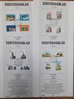 Postzegels: Eerstedag bladen - gemengde set 25 stuks, Ophalen of Verzenden, Gebruikt, Papier of Karton, Overige merken
