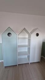 Mooie kledingkast & hoogslaper voor jongenskamer, Ophalen, Gebruikt, Hoogslaper