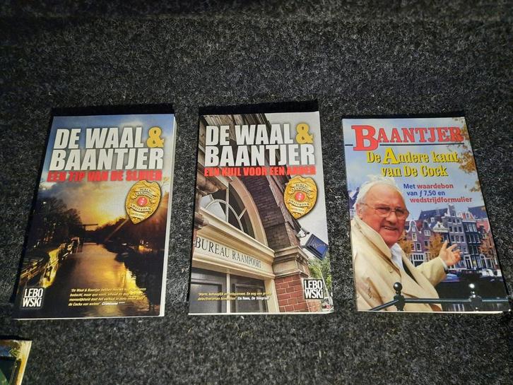 De Waal en Baantjer 2x en Baantjer 1x, Boeken, Detectives, Zo goed als nieuw, Ophalen