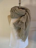 Drykorn grote vierkante sjaal lt. grijs beige 130x130cm, Kleding | Dames, Maat 38/40 (M), Drykorn, Verzenden, Sjaal