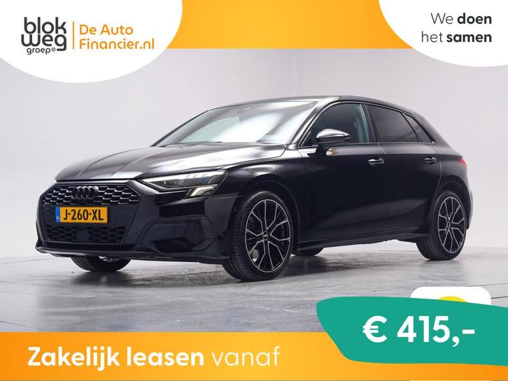 Audi A3 A3 SPORTBACK € 24.445,00, Auto's, Audi, Bedrijf, Lease, Financial lease, A3, ABS, Achteruitrijcamera, Adaptieve lichten