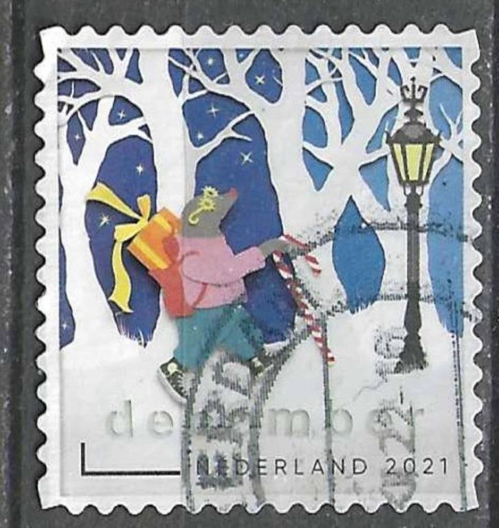 Nederland 2021 - Yvert 4004 - Kerstscenes (ST), Postzegels en Munten, Postzegels | Nederland, Verzenden