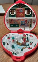 Vintage Polly pocket christmas compact playset, Verzamelen, Speelgoed, Ophalen of Verzenden, Gebruikt