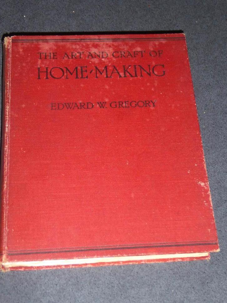 THE ART AND CRAFT OF HOME-MAKING, Boeken, Taal | Engels, Zo goed als nieuw, Non-fictie, Verzenden