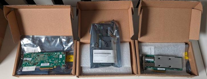 6x Lenovo QL41232 10/25Gbe SFP28 2-Poort Ethernet Kaart, Computers en Software, Netwerkkaarten, Nieuw, Intern, Ophalen of Verzenden