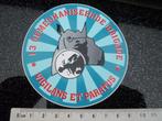 sticker 13 gemechaniseerde brigade vigilans et paratus logo, Verzenden, Zo goed als nieuw, Bedrijf of Vereniging