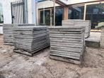 Tuintegels (beton) gecoat 60x60x4 Grijs, Ophalen, Gebruikt, 10 m² of meer, Beton