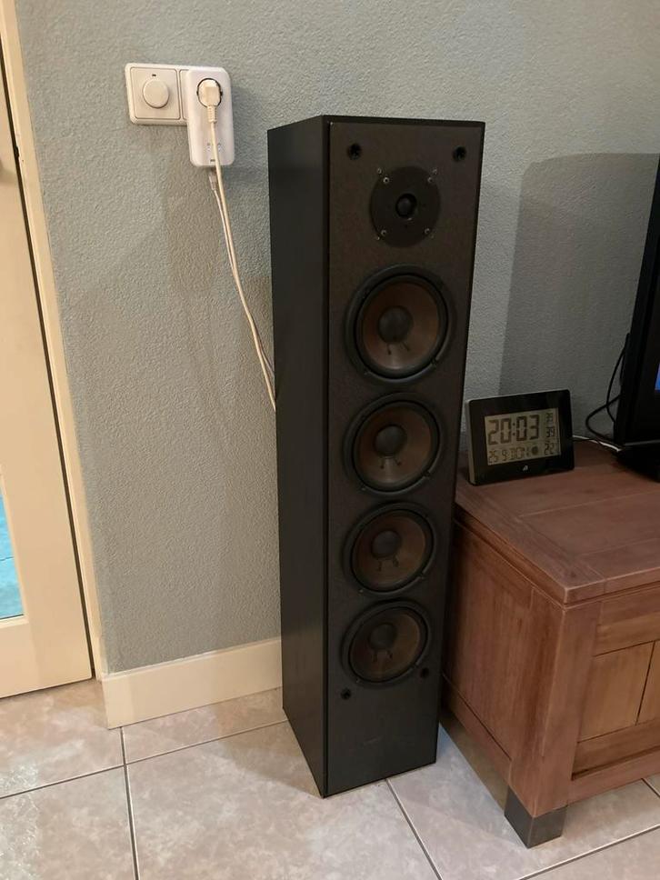 Sonab B64 Luidsprekers - Topgeluid!, Audio, Tv en Foto, Luidsprekers, Gebruikt, Front, Rear of Stereo speakers, 120 watt of meer