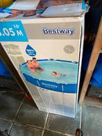 Bestway zwembad +pomp 2 x.. Filters, zuiger, netje. Chloor, Tuin en Terras, Zwembaden, Minder dan 80 cm, Ophalen of Verzenden