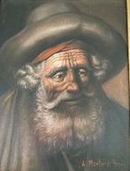 Schilderij ANDRE MARTINS DE BARROS (FRANCE, B.1942), Antiek en Kunst, Kunst | Schilderijen | Klassiek, Ophalen of Verzenden