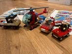 Lego brandweer en politie. Met instructies, Kinderen en Baby's, Speelgoed | Duplo en Lego, Gebruikt, Ophalen of Verzenden