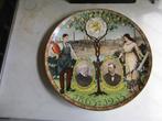 Schitterend uniek stel antieke S . C . Maastricht wandborden, Antiek en Kunst, Ophalen of Verzenden