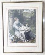 antieke Engelse prent, signed. W. Ridgway, Ophalen of Verzenden