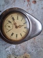 Zilveren zakhorloge met beschermkast, Antiek en Kunst, Ophalen of Verzenden