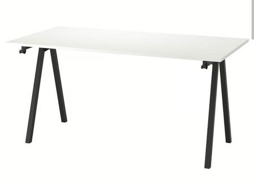 Trotten Ikea bureau WIT, Huis en Inrichting, Bureaus, Gebruikt, Ophalen