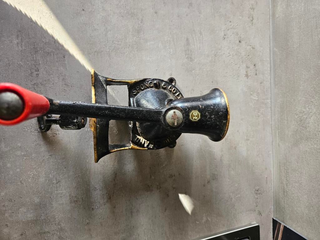 Antieke Douwe Egberts Koffiemolen, Antiek en Kunst, Ophalen of Verzenden