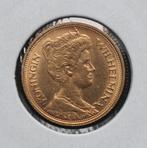 Mooie 5 gulden 1912 - gouden vijfje 1912 Wilhelmina, Postzegels en Munten, Munten | Nederland, Verzenden, 5 gulden, Goud, Koningin Wilhelmina