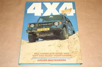 4x 4. Het complete boek van 'off the road' voertuigen. beschikbaar voor biedingen