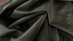 Zwarte echte Zijde 2,70 mtr Soepel, 120 cm of meer, Ophalen of Verzenden, Satijn of Zijde, Nieuw