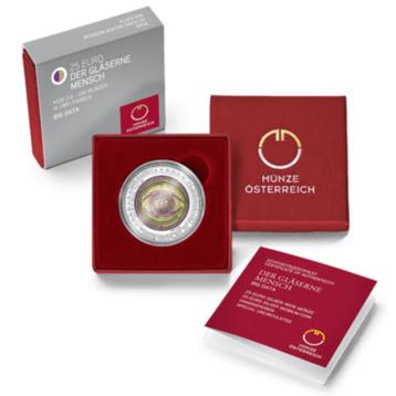 25 Euro Oostenrijk 2020 - Big Data - Zilver/Niob - PROOF beschikbaar voor biedingen