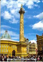 Ansichtkaart	Newcastle upon Tyne (Engeland)	Greys Monument, Verzamelen, Ansichtkaarten | Buitenland, Gelopen, Engeland, Verzenden