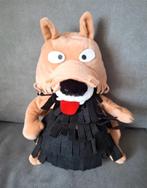 Fabeltjeskrant wolf handpop poppenkast knuffel 30 cm, Ophalen of Verzenden, Zo goed als nieuw, Overige typen