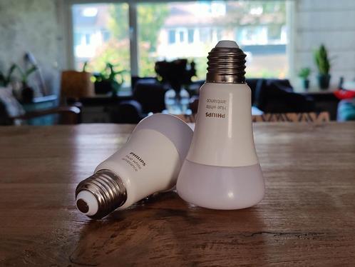 Philips Hue White Ambiance E27, Huis en Inrichting, Lampen | Losse lampen, Zo goed als nieuw, Led-lamp, Minder dan 30 watt, E27 (groot)
