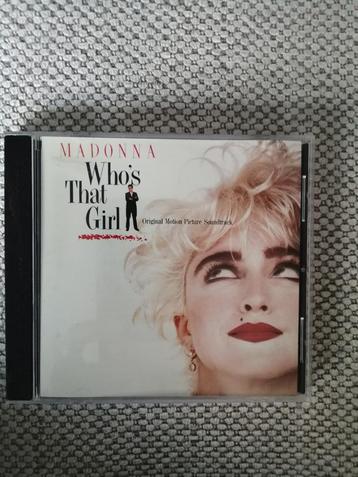 Madonna - Who's That Girl Soundtrack CD beschikbaar voor biedingen