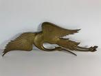 Vintage Messing Wandvogel Decoratie, Huis en Inrichting, Woonaccessoires | Wanddecoraties, Gebruikt, ?, ?, ?