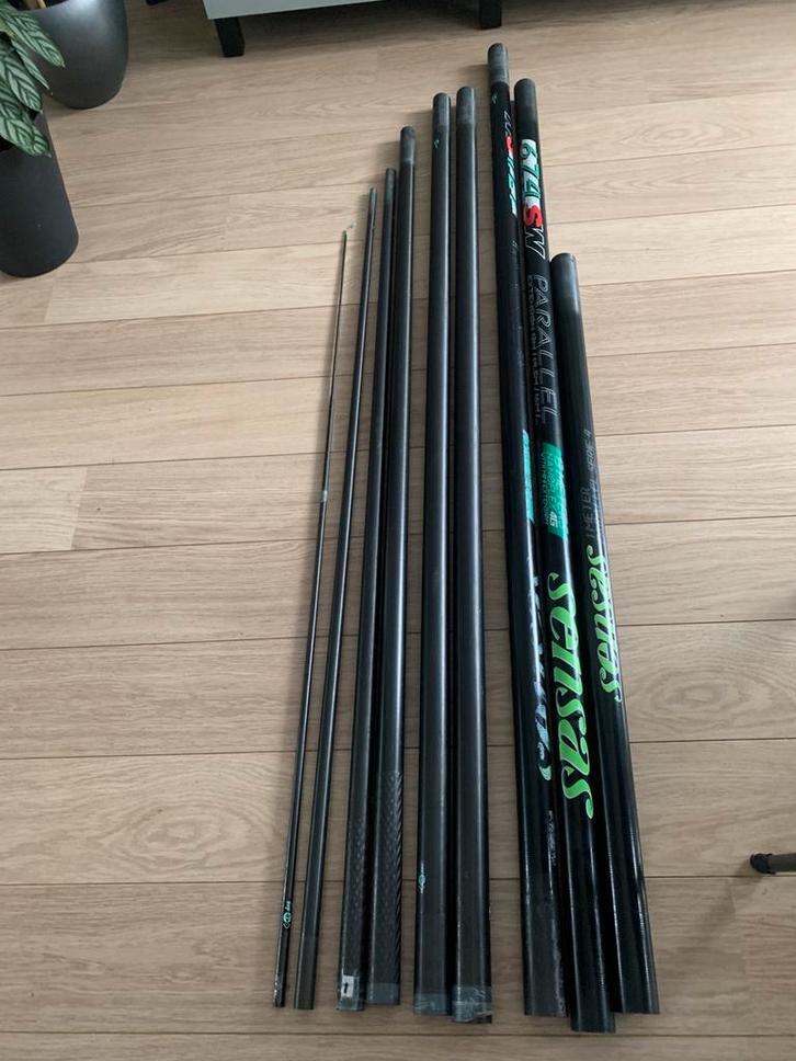 Sensas 674 SW Paralel 13 m, Watersport en Boten, Hengelsport | Witvissen, Gebruikt, Vaste hengel, Ophalen