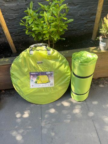Tent vison 2 high peak + dikke mat beschikbaar voor biedingen