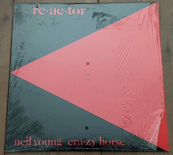 Neil Young & Crazy Horse - Re·ac·tor lp / US '81, w. inner, Cd's en Dvd's, Vinyl | Rock, Zo goed als nieuw, Poprock, 12 inch, Ophalen of Verzenden