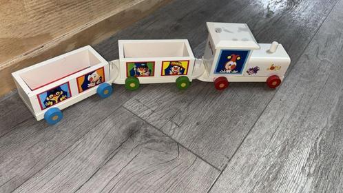Te koop: Originele houten Joki & Jet trein, Verzamelen, Efteling, Gebruikt, Gebruiksvoorwerp, Ophalen of Verzenden