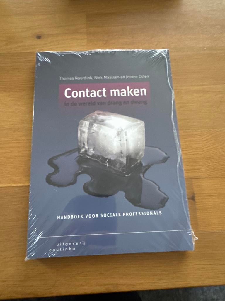 Social Work Studieboek Contact maken - gloed nieuw, Ophalen of Verzenden, Gamma, Nieuw, HBO