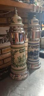 Porseleinen tapzuil biertap porselein Heineken tap, Verzamelen, Biermerken, Ophalen, Zo goed als nieuw, Overige typen, Heineken