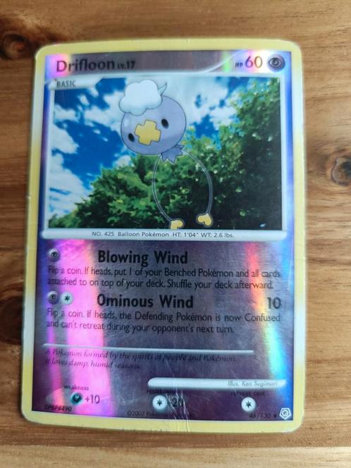 Drifloon lv.17 reverse #46, Diamond & Pearl, Hobby en Vrije tijd, Verzamelkaartspellen | Pokémon, Gebruikt, Losse kaart, Ophalen of Verzenden