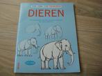 Stap voor stap tekencursus Dieren, Ophalen of Verzenden, Papier, Schets- of Tekenboek