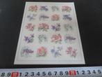 sticker set Bloemen Margriet 12 - 1993 Ida ter Haar *, Verzamelen, Ophalen, Zo goed als nieuw, Bedrijf of Vereniging