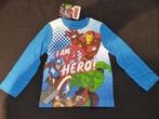 Avengers pyjama I am a hero katoen blauw maat 134, Nieuw, Marvel, Jongen of Meisje, Ophalen of Verzenden