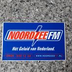 Sticker Noordzee FM het geluid van Nederland radiozender, Verzamelen, Stickers, Ophalen of Verzenden, Zo goed als nieuw
