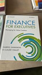 Finance for executive gabriel hawawini, Boeken, Ophalen of Verzenden, Zo goed als nieuw