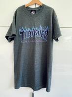 blauw shirt THRASHER magazine Maat S -in top staat- skate, Thrasher, Blauw, Ophalen of Verzenden, Zo goed als nieuw