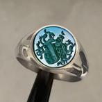 Gezocht : Zegelring familiewapen zegel ring wapenschild, Sieraden, Tassen en Uiterlijk, Ophalen, 20 of groter, Goud, Heer